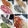 Export export scarf wholesale e-commerce live streaming New retro jacquard series Octopus Geometry supply chain supply Item Picture